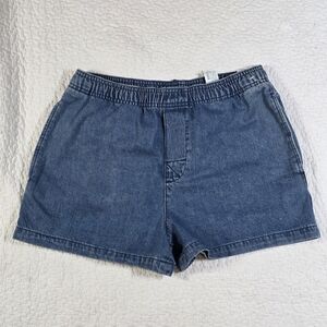 NWT Zara Women’s Denim Relaxed Jogger Shorts